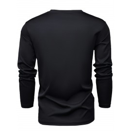 Cool Thermal Hoodies For Men, Men's Casual Color Block Design Hooded Sweatshirt With Kangaroo Pocket Streetwear For Winter Fall, As Gifts